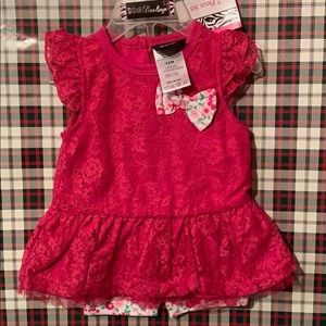 Two-piece little girls set